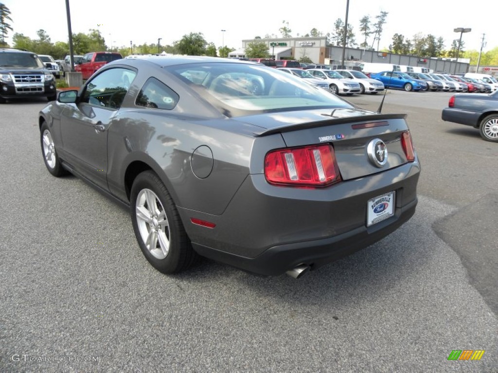2011 Mustang V6 Coupe - Sterling Gray Metallic / Stone photo #13