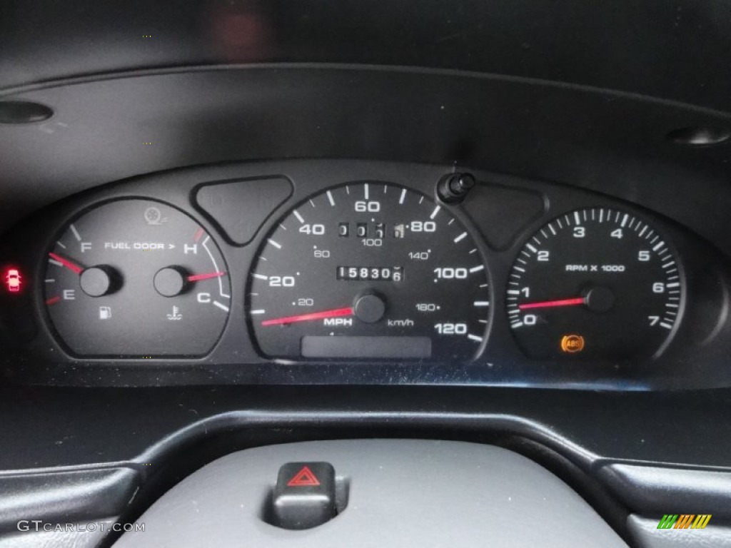 2001 Mercury Sable LS Sedan Gauges Photo #60201283