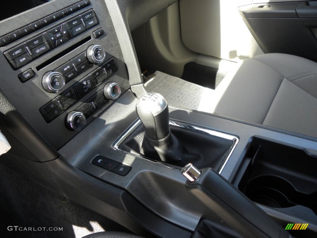 2011 Mustang V6 Coupe - Sterling Gray Metallic / Stone photo #18