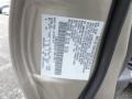 B2: Harvest Gold Metallic 2001 Mercury Sable LS Sedan Color Code