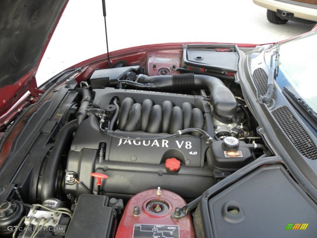 2000 Jaguar XK XK8 Convertible 4.0 Liter DOHC 32-Valve V8 Engine Photo #60201655