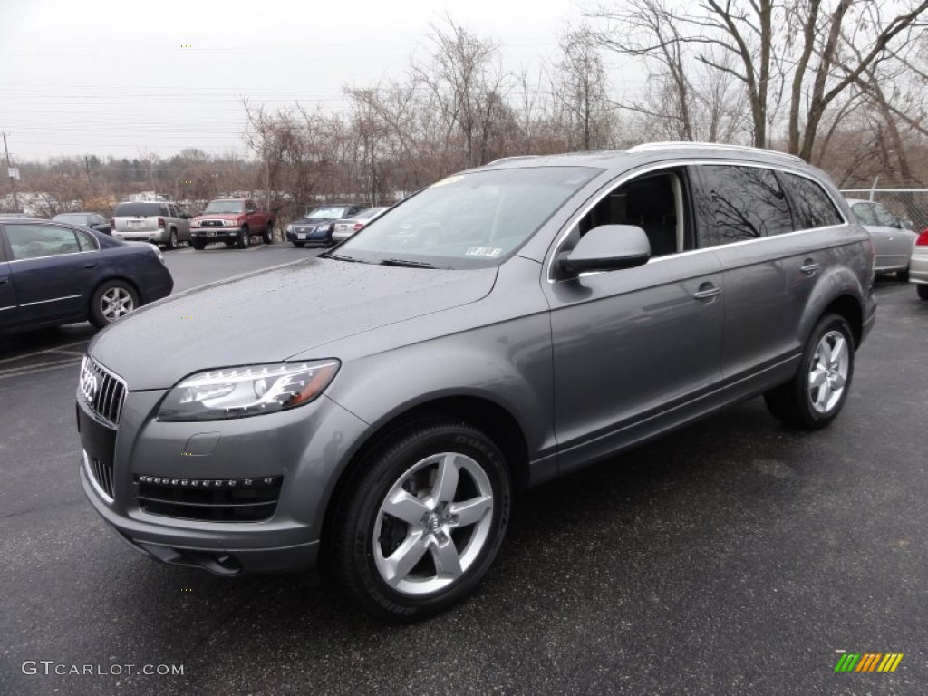 Daytona Gray Pearl Effect 2012 Audi Q7 3.0 TFSI quattro Exterior Photo #60201700