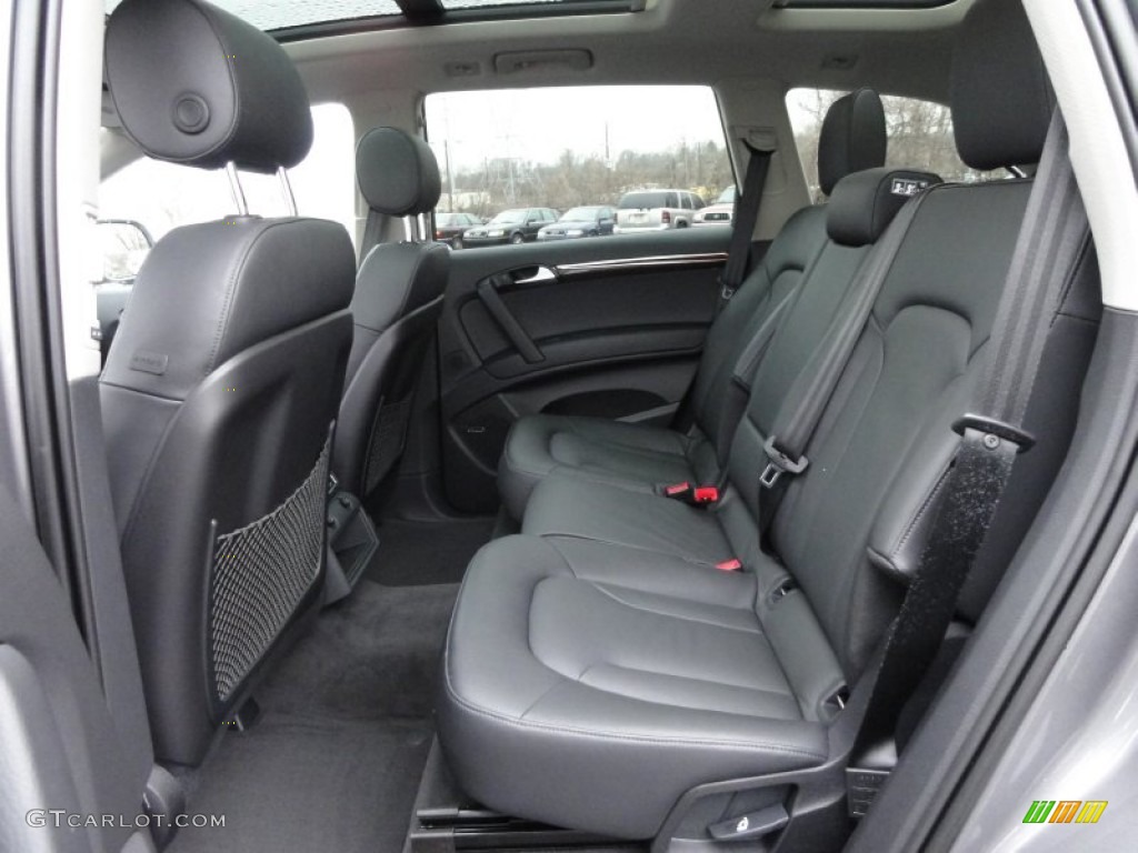 Black Interior 2012 Audi Q7 3.0 TFSI quattro Photo #60201900