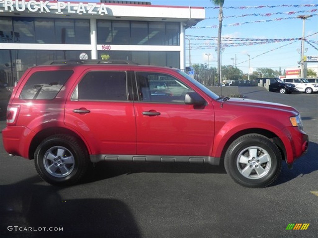 2009 Escape XLT V6 - Sangria Red Metallic / Stone photo #11