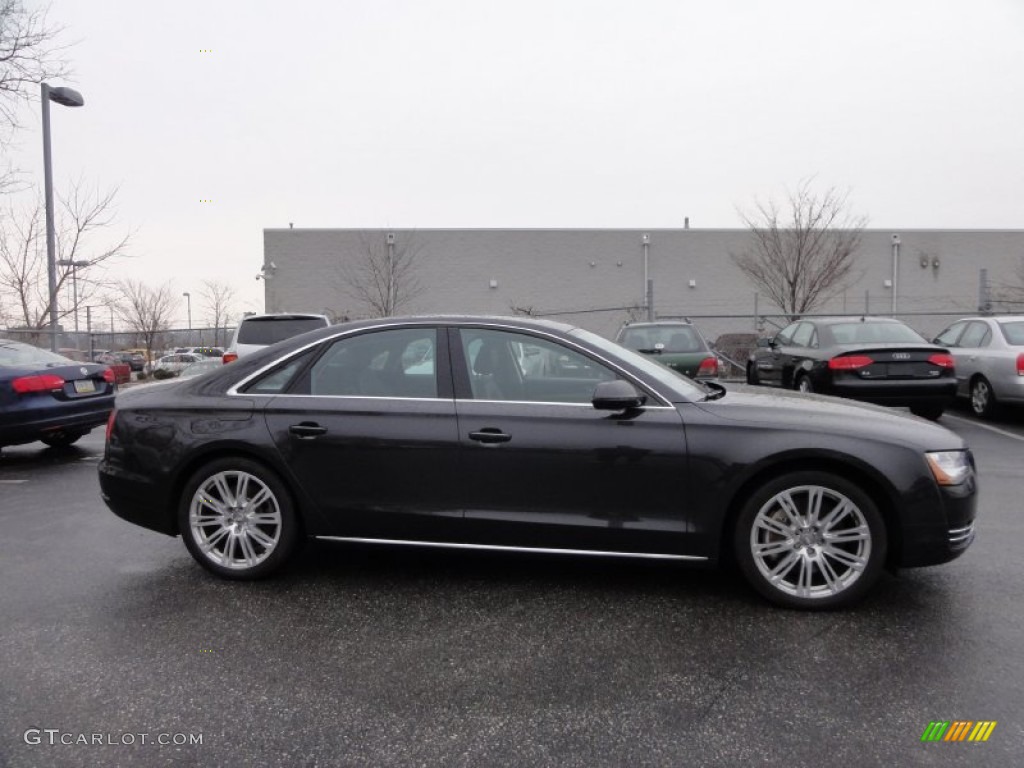 2011 A8 4.2 FSI quattro - Oolong Grey Metallic / Black photo #7