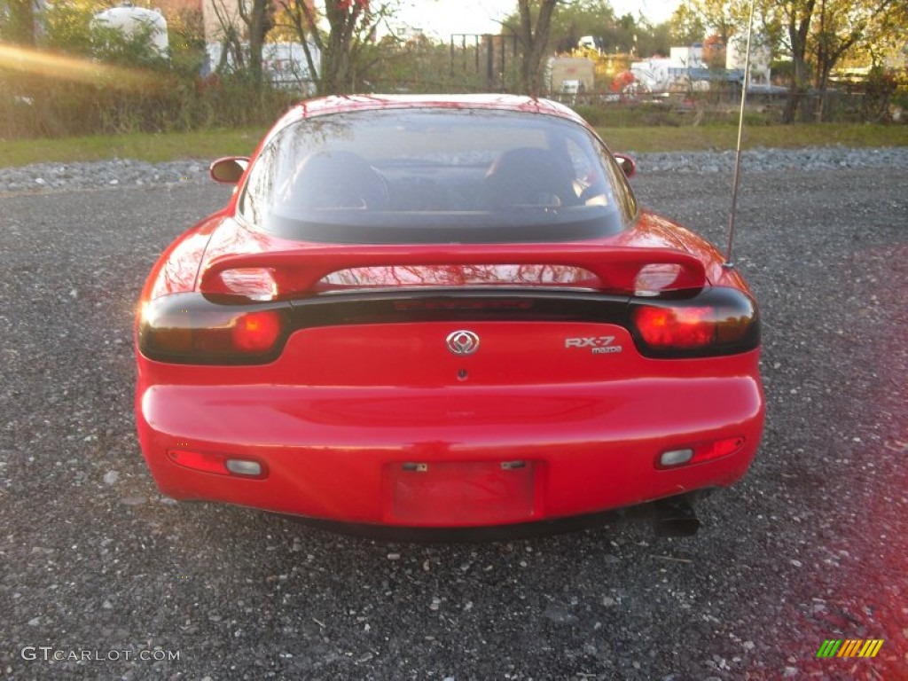 1993 RX-7 Twin Turbo - Vintage Red / Black photo #5