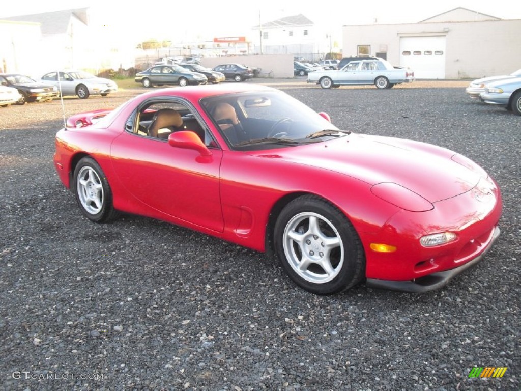 Vintage Red 1993 Mazda RX-7 Twin Turbo Exterior Photo #60202198