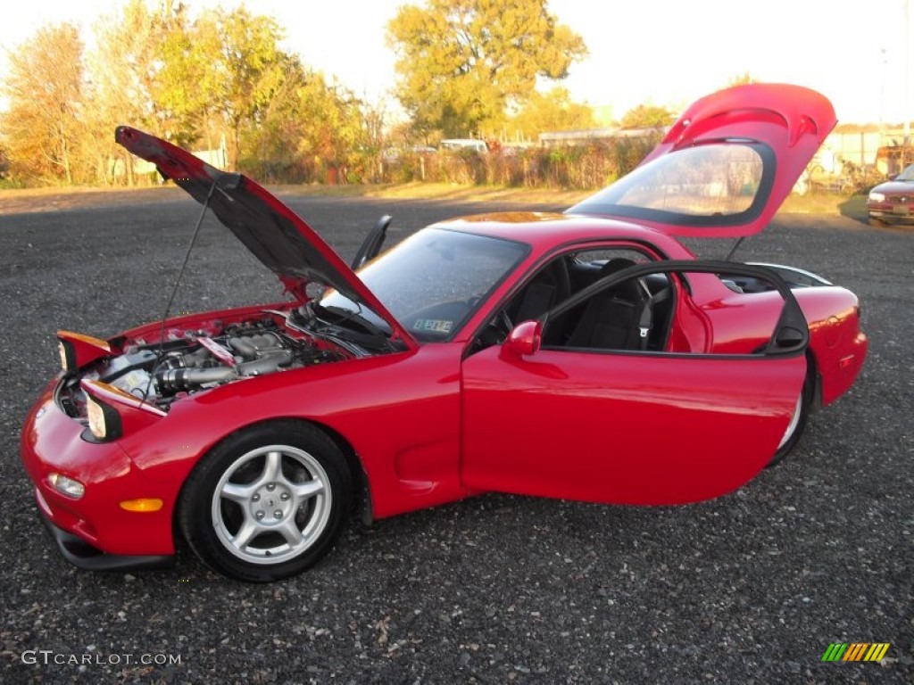 Vintage Red 1993 Mazda RX-7 Twin Turbo Exterior Photo #60202541