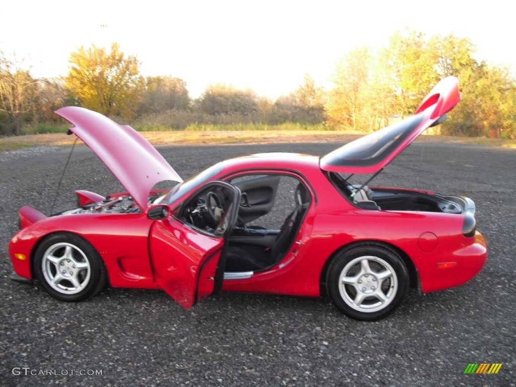 1993 RX-7 Twin Turbo - Vintage Red / Black photo #46