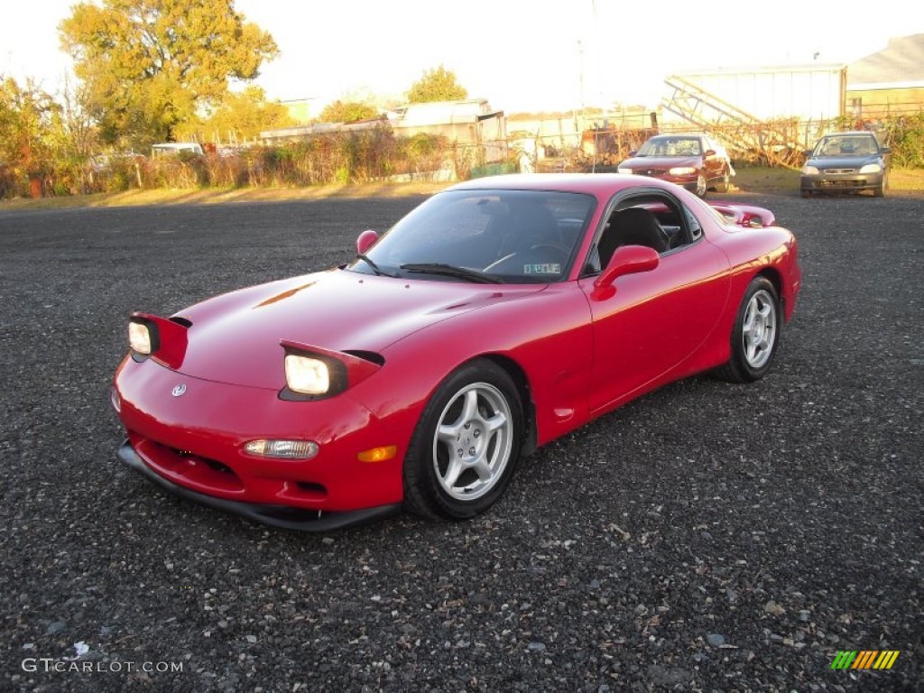 Vintage Red 1993 Mazda RX-7 Twin Turbo Exterior Photo #60202600