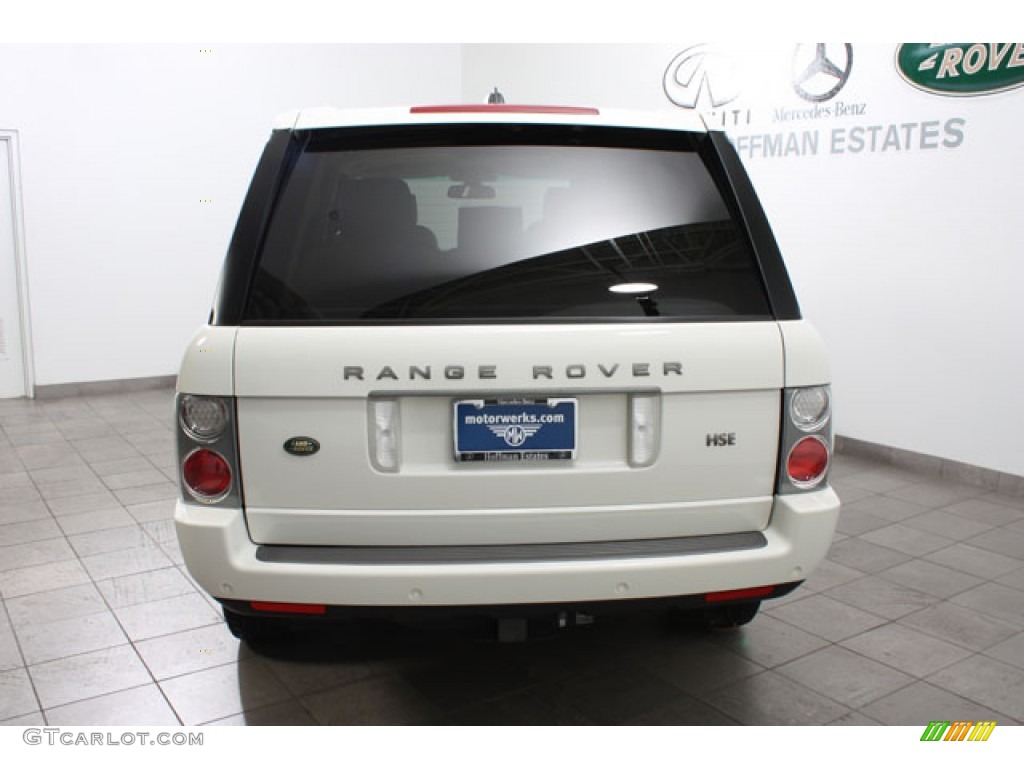 2006 Range Rover HSE - Chawton White / Sand/Jet photo #4