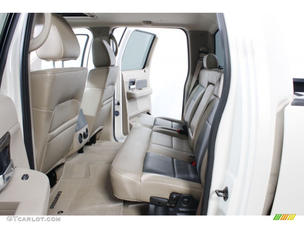 Tan Interior 2008 Ford F150 Limited SuperCrew 4x4 Photo #60202984