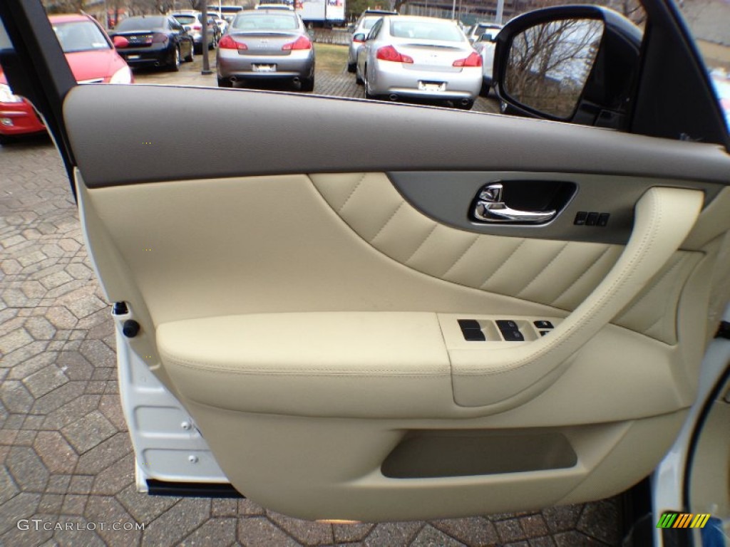 2011 Infiniti FX 50 AWD Wheat Door Panel Photo #60203323