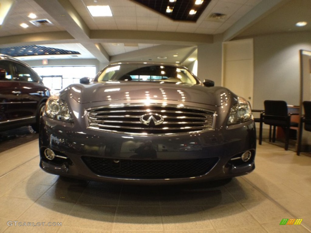 2011 G 37 x AWD Coupe - Blue Slate / Stone photo #5