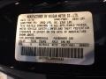 K52: Blue Slate 2011 Infiniti G 37 x AWD Coupe Color Code