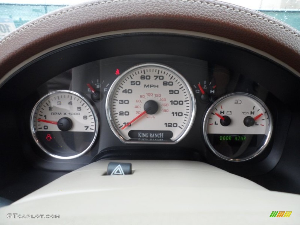 2008 Ford F150 King Ranch SuperCrew Gauges Photo #60205243