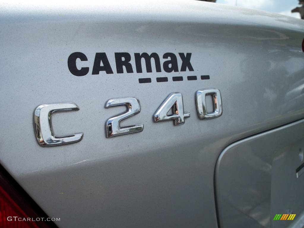 2003 C 240 Sedan - Brilliant Silver Metallic / Charcoal photo #6