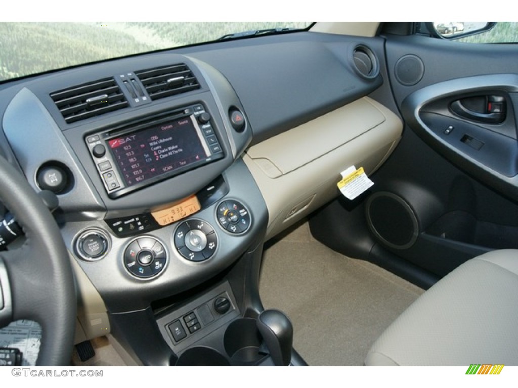 2012 Toyota RAV4 V6 Limited 4WD Sand Beige Dashboard Photo #60205882