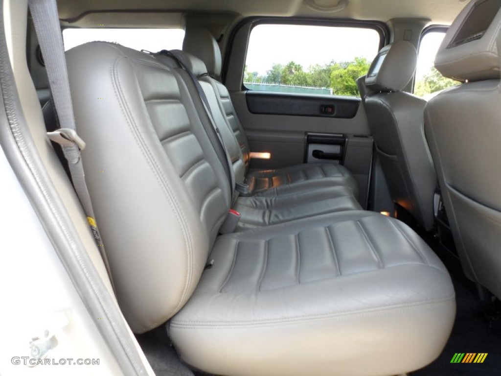 Wheat Interior 2004 Hummer H2 SUV Photo #60205921