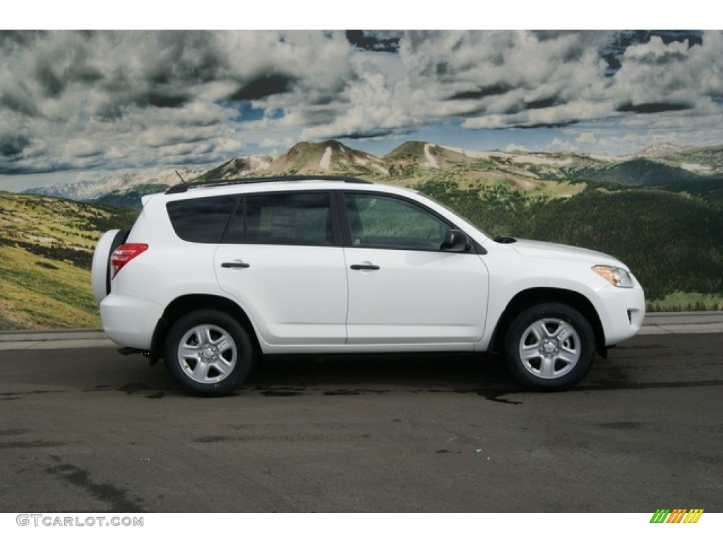 Super White 2012 Toyota RAV4 V6 4WD Exterior Photo #60205993