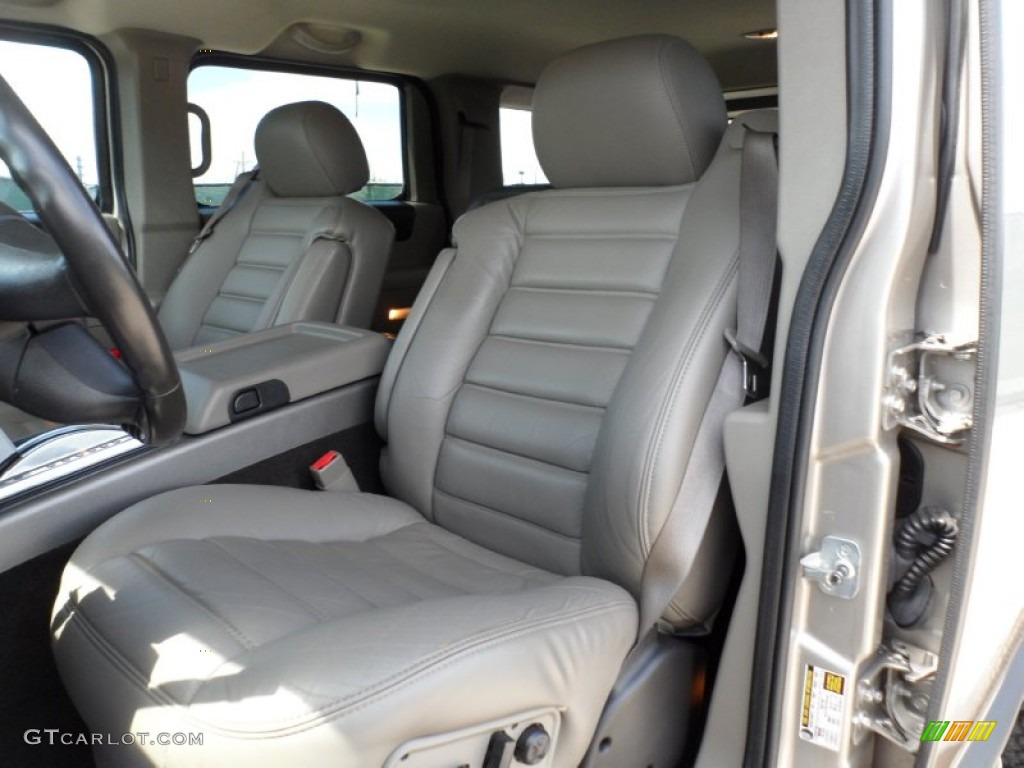 2004 Hummer H2 SUV Front Seat Photo #60206007