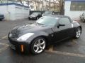 2008 Magnetic Black Nissan 350Z Grand Touring Roadster  photo #2