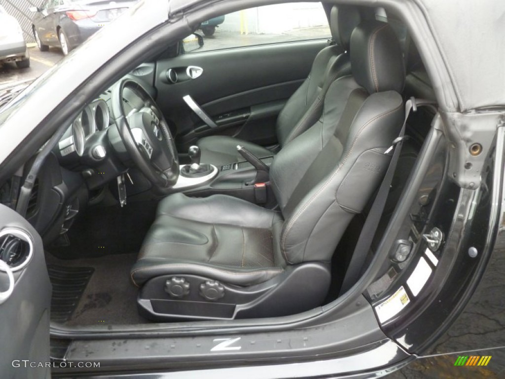 2008 Nissan 350Z Grand Touring Roadster Front Seat Photos