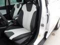 2012 Ford Focus Arctic White Leather Interior Front Seat Photo