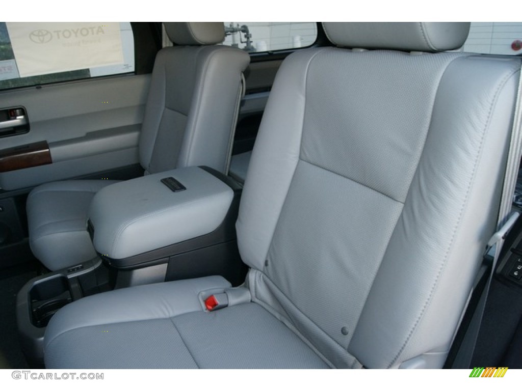 Graphite Gray Interior 2012 Toyota Sequoia Platinum 4WD Photo #60207946