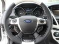 Arctic White Leather Steering Wheel Photo for 2012 Ford Focus #60207958