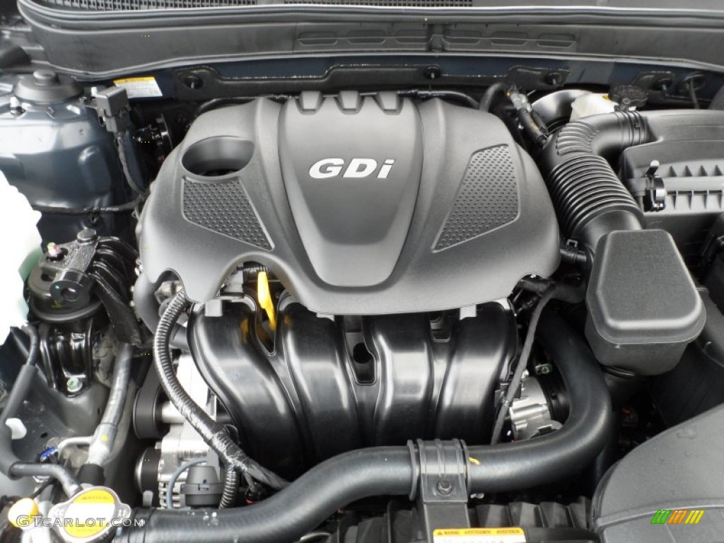 2012 Hyundai Sonata SE 2.4 Liter GDI DOHC 16-Valve D-CVVT 4 Cylinder Engine Photo #60208141