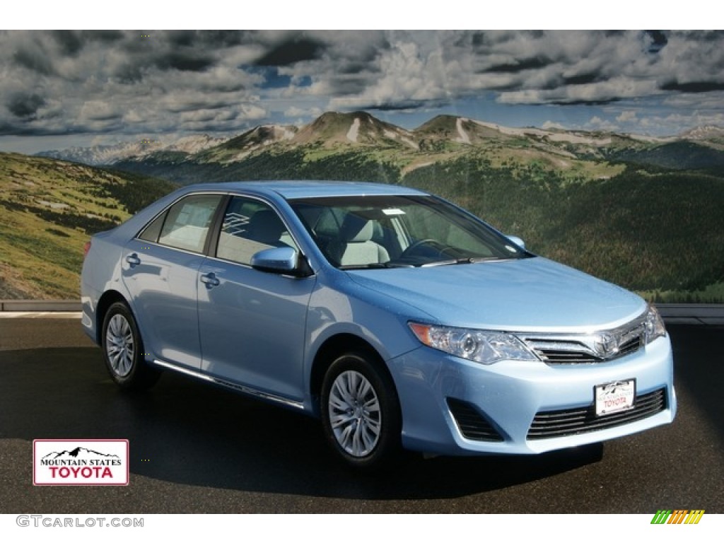 Clearwater Blue Metallic Toyota Camry