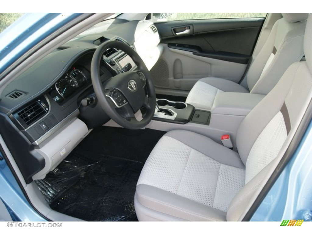 2012 Camry LE - Clearwater Blue Metallic / Ash photo #4
