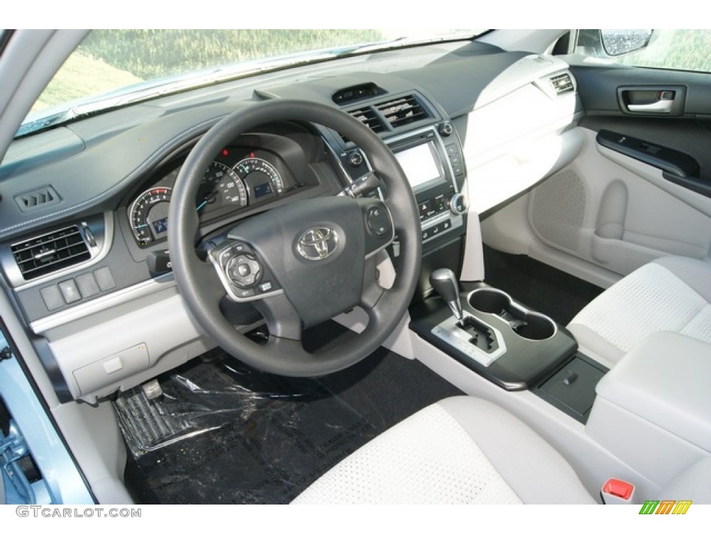 2012 Camry LE - Clearwater Blue Metallic / Ash photo #5