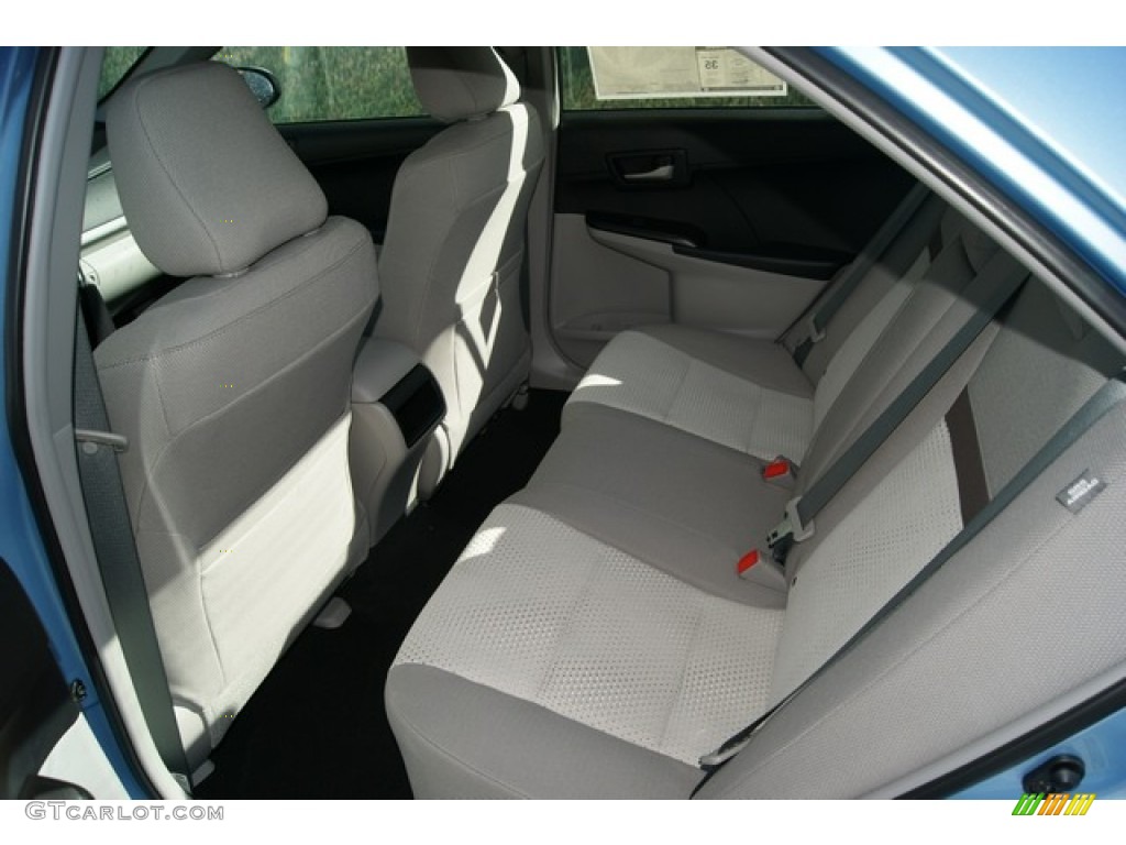 2012 Camry LE - Clearwater Blue Metallic / Ash photo #8