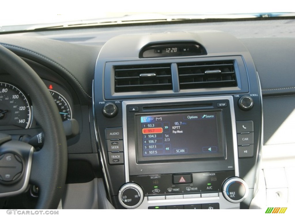 2012 Camry LE - Clearwater Blue Metallic / Ash photo #12