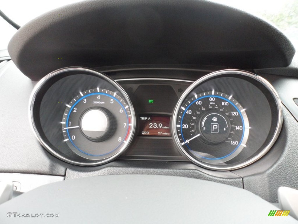 2012 Hyundai Sonata SE Gauges Photo #60208282