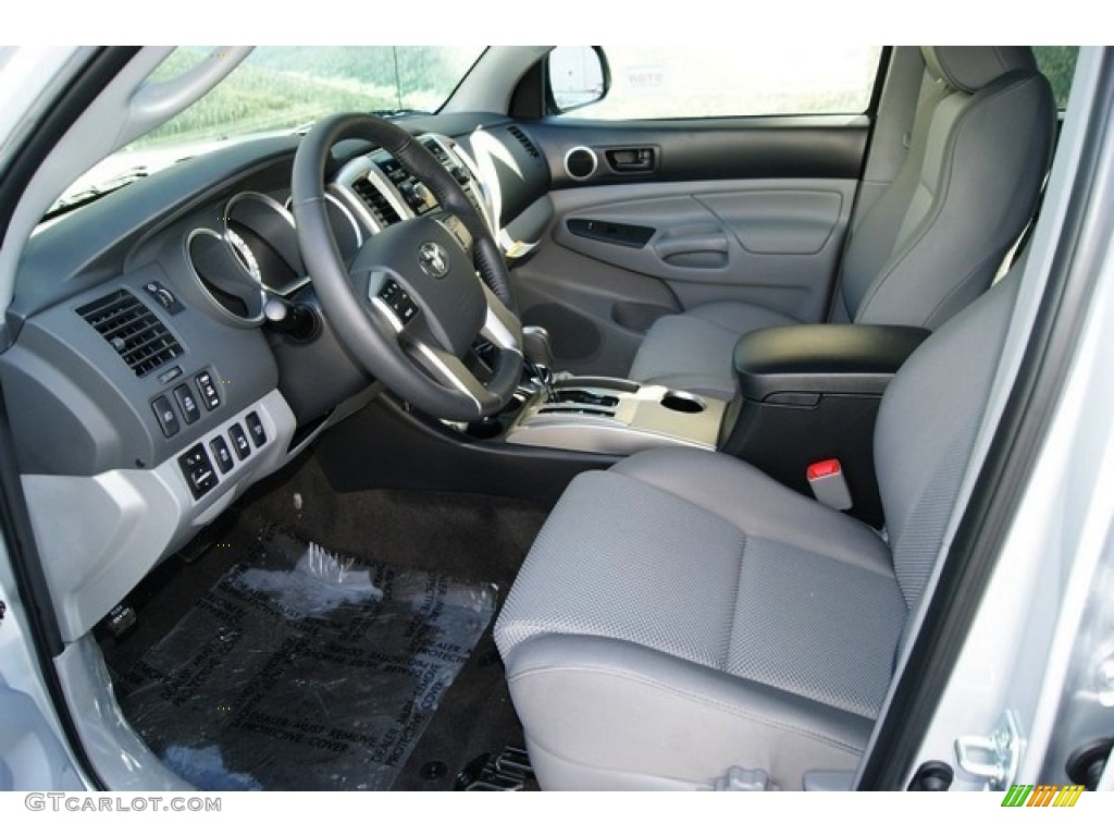 Graphite Interior 2012 Toyota Tacoma V6 TRD Double Cab 4x4 Photo #60208441