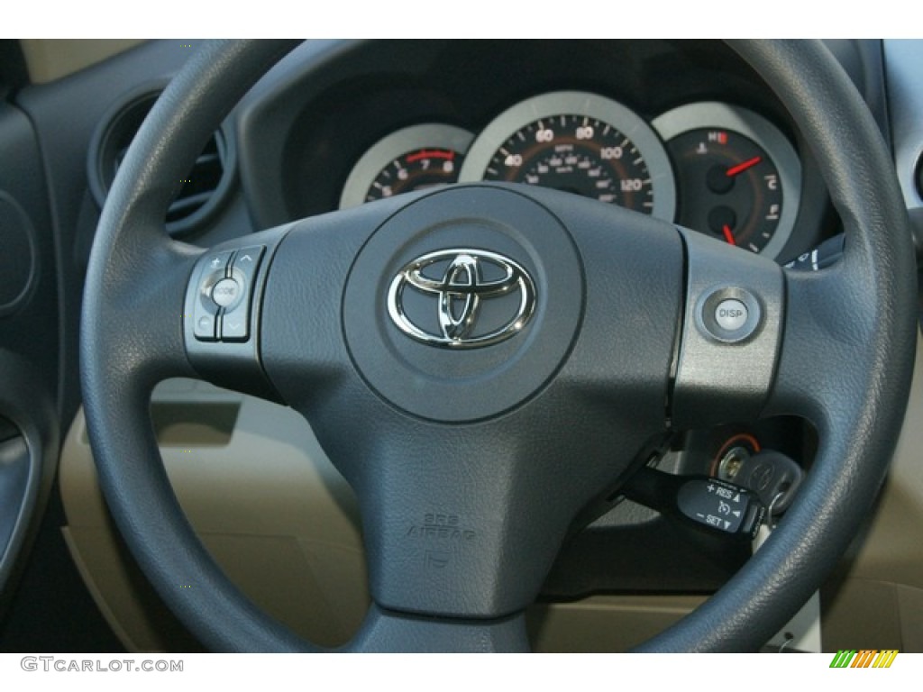 2012 RAV4 I4 4WD - Black / Sand Beige photo #12