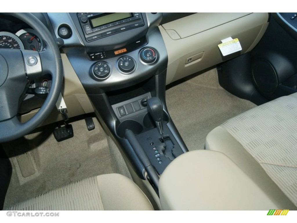 2012 RAV4 I4 4WD - Black / Sand Beige photo #14