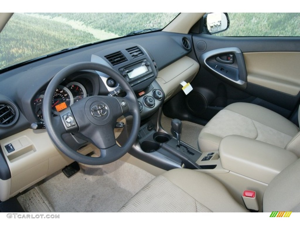 Sand Beige Interior 2012 Toyota RAV4 I4 4WD Photo #60209232