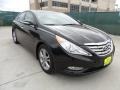 2012 Midnight Black Hyundai Sonata Limited  photo #1