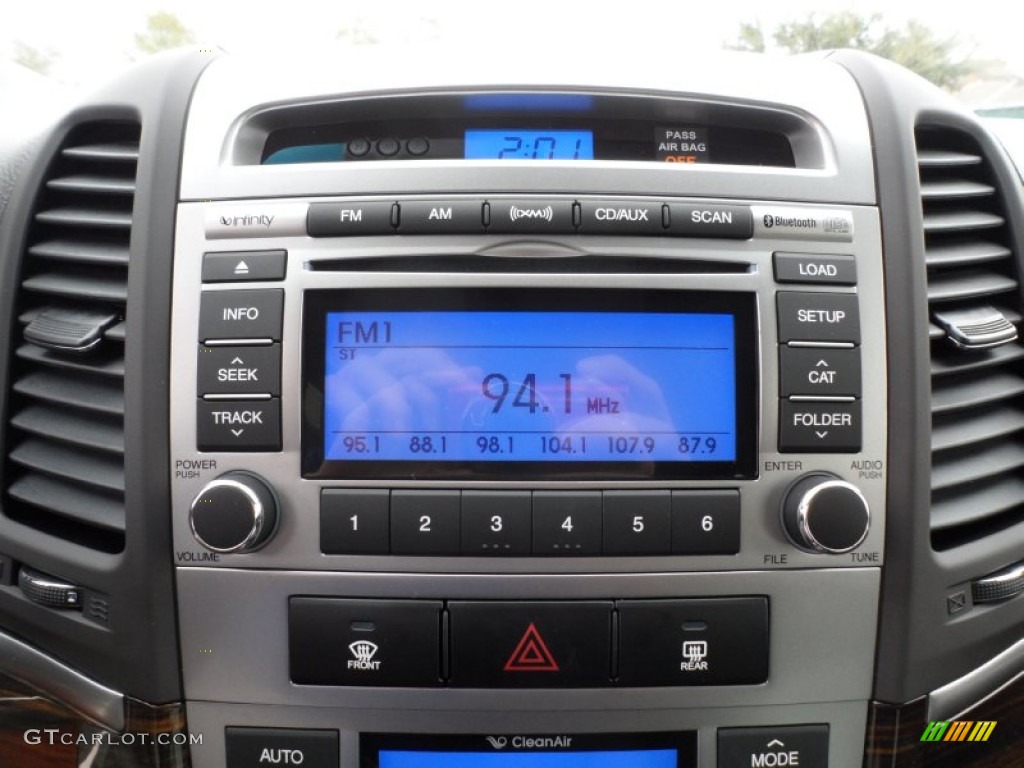 2012 Hyundai Santa Fe Limited V6 Audio System Photo #60210403