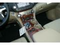 2012 Toyota Highlander Sand Beige Interior Controls Photo