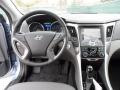 Gray 2012 Hyundai Sonata Hybrid Dashboard
