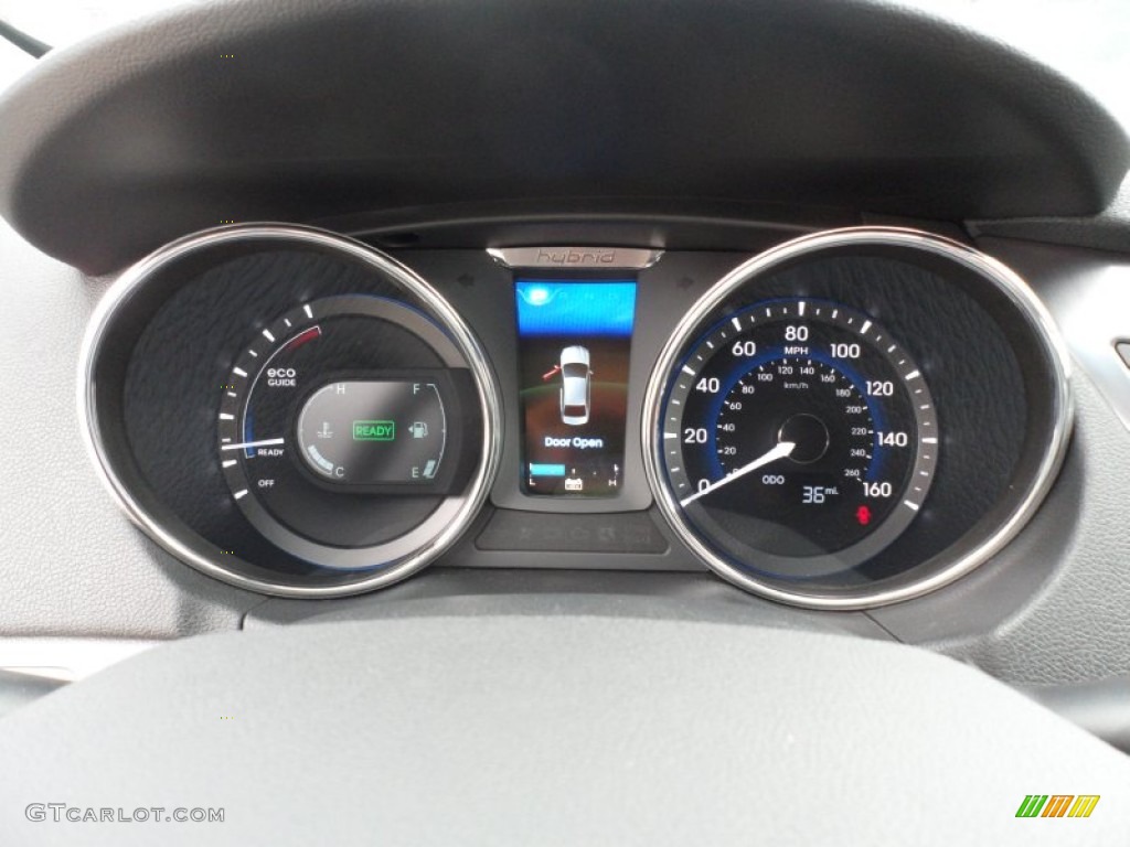 2012 Hyundai Sonata Hybrid Gauges Photo #60212010