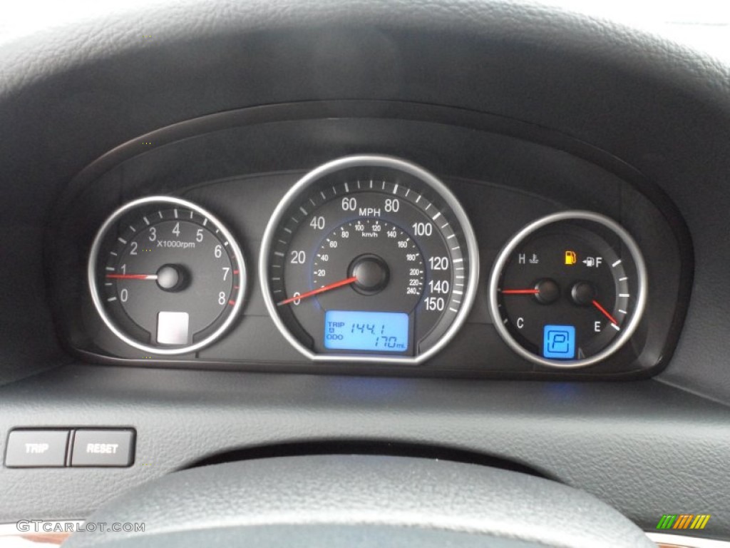 2011 Hyundai Veracruz Limited Gauges Photo #60212158