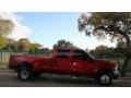 2001 Toreador Red Metallic Ford F350 Super Duty Lariat Crew Cab 4x4 Dually  photo #11