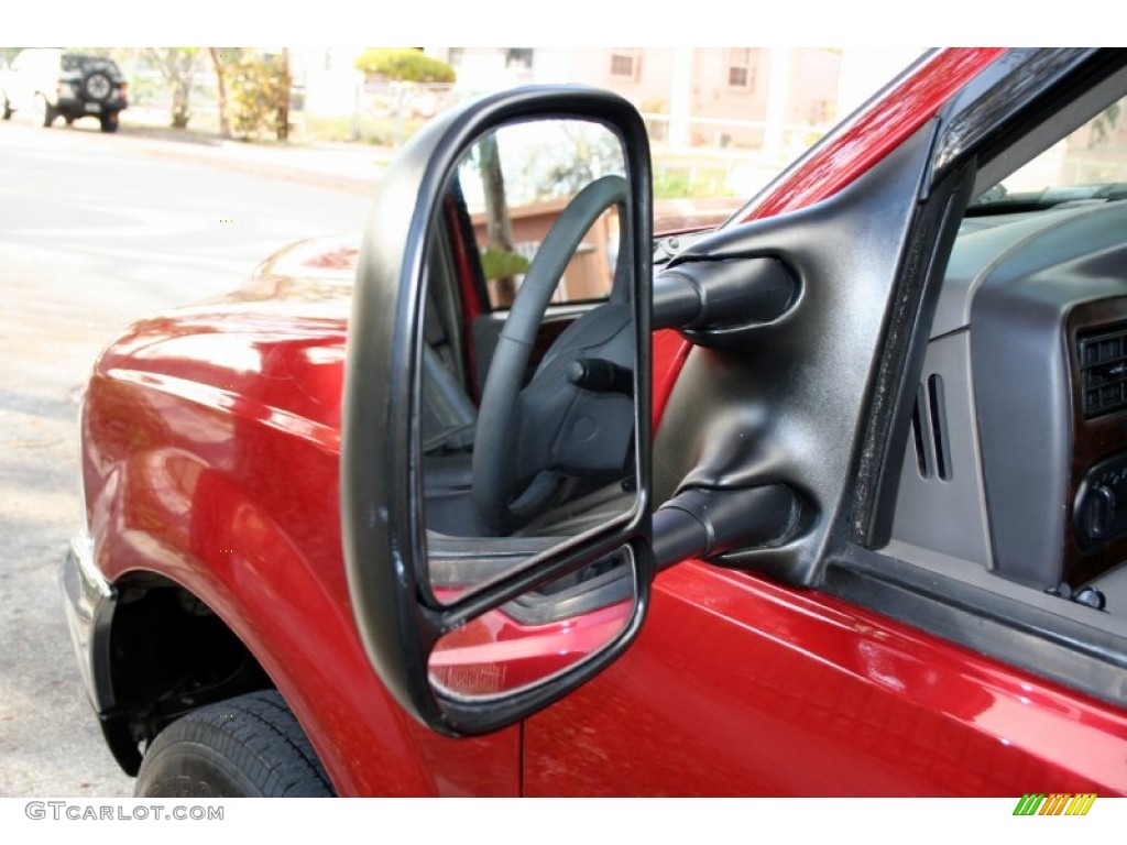 2001 F350 Super Duty Lariat Crew Cab 4x4 Dually - Toreador Red Metallic / Medium Graphite photo #18