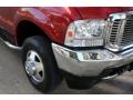 2001 Toreador Red Metallic Ford F350 Super Duty Lariat Crew Cab 4x4 Dually  photo #20